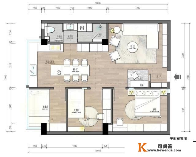 房子面积小，若何拆修设想，才气宽阔大气？小户型请进，计划来了