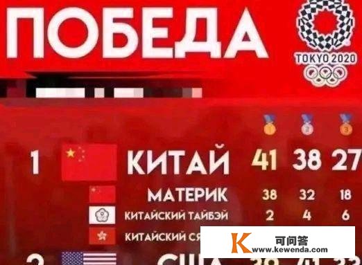 俄罗斯太霸力量挺中国，41金登顶奥运榜首
