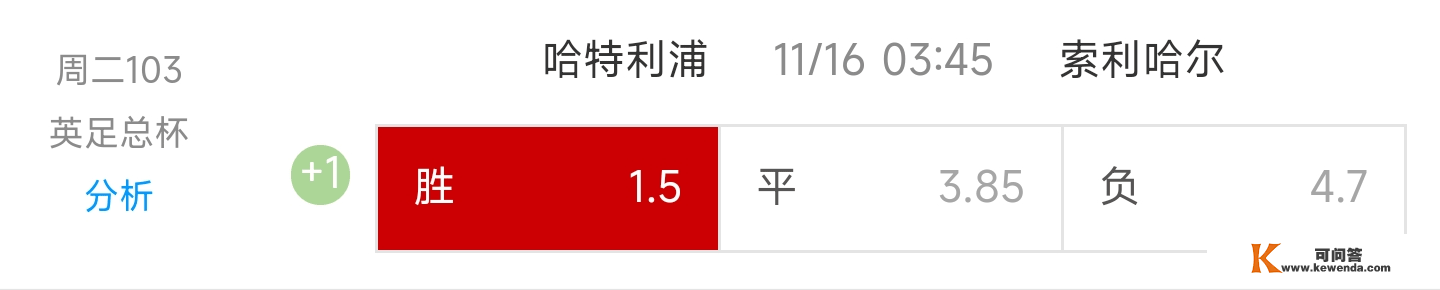 【今日赛事阐发】【足球预测】【赛事保举】哈特利浦 VS 索利哈尔 ！！！