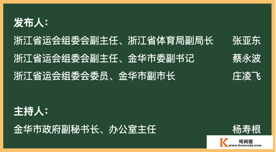 倒计时1天！省运会开幕式筹办停当，那场新闻发布会信息量满满