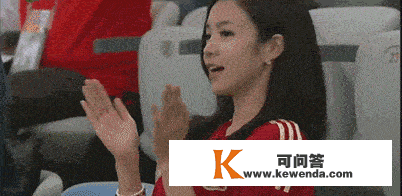 养眼！韩国美女球迷表态世界杯，清纯记者被骚扰，太太团们实标致