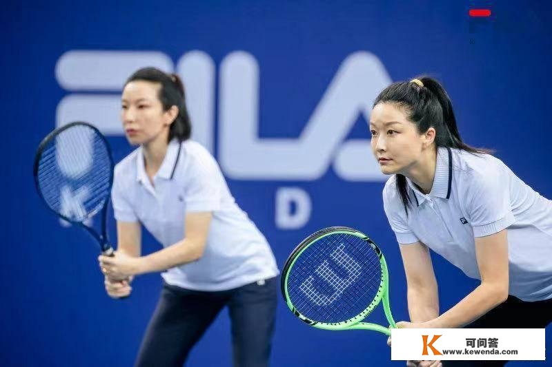 回忆杀！郑洁与晏紫时隔十年初次合体，中国第一对网球大满贯冠军