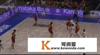 中国U18女篮VS日本三个“硬气”霎时