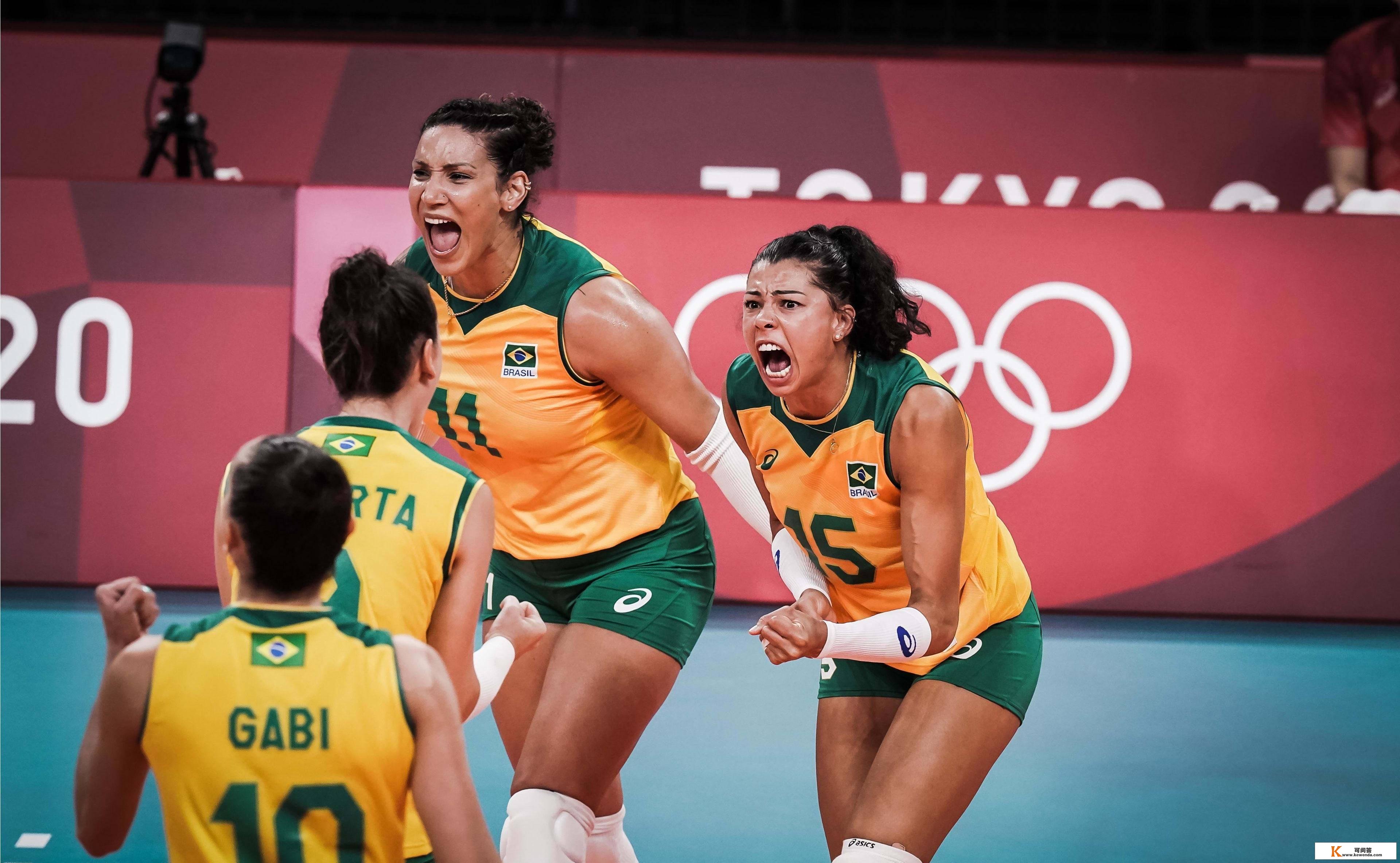 重磅！巴西女排头号重炮半决赛遭禁赛，韩国女排迎来打破汗青良机