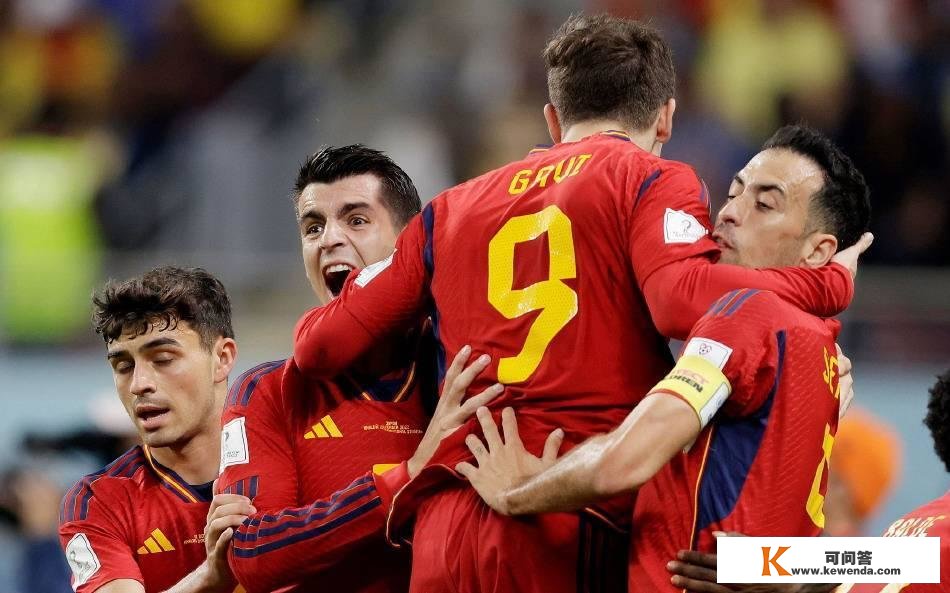 世界杯西班牙男足VS摩洛哥首发出炉，斗牛士军团PK黑马！央视曲播