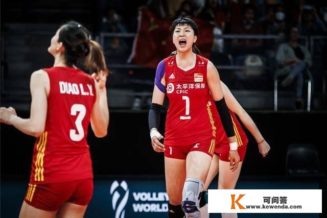 中国女排3比0战胜哥伦比亚，夺世锦赛两连胜，李盈莹18分得分王