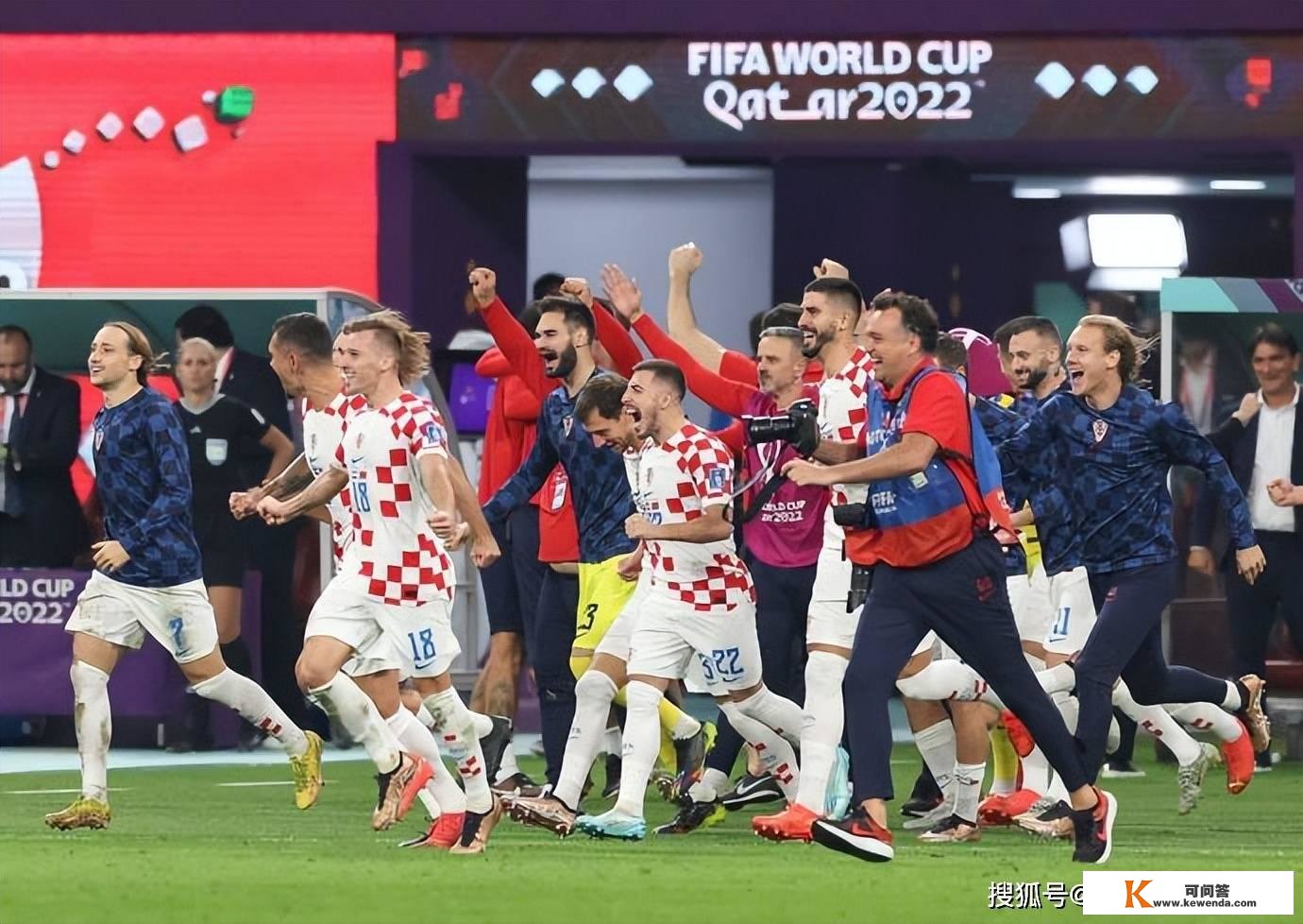 克罗地亚夺世界杯季军!克罗地亚2比1胜摩洛哥