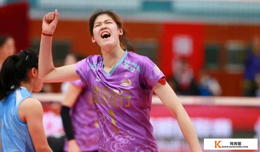 李盈莹全运会夺冠，被称国内女子排球第一人，8场角逐共夺得211分