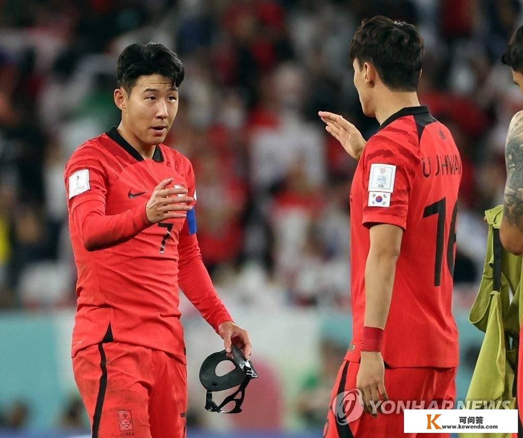 韩媒：韩国队进16强赔率仅小组第三 沙特日本被看好能小组出线