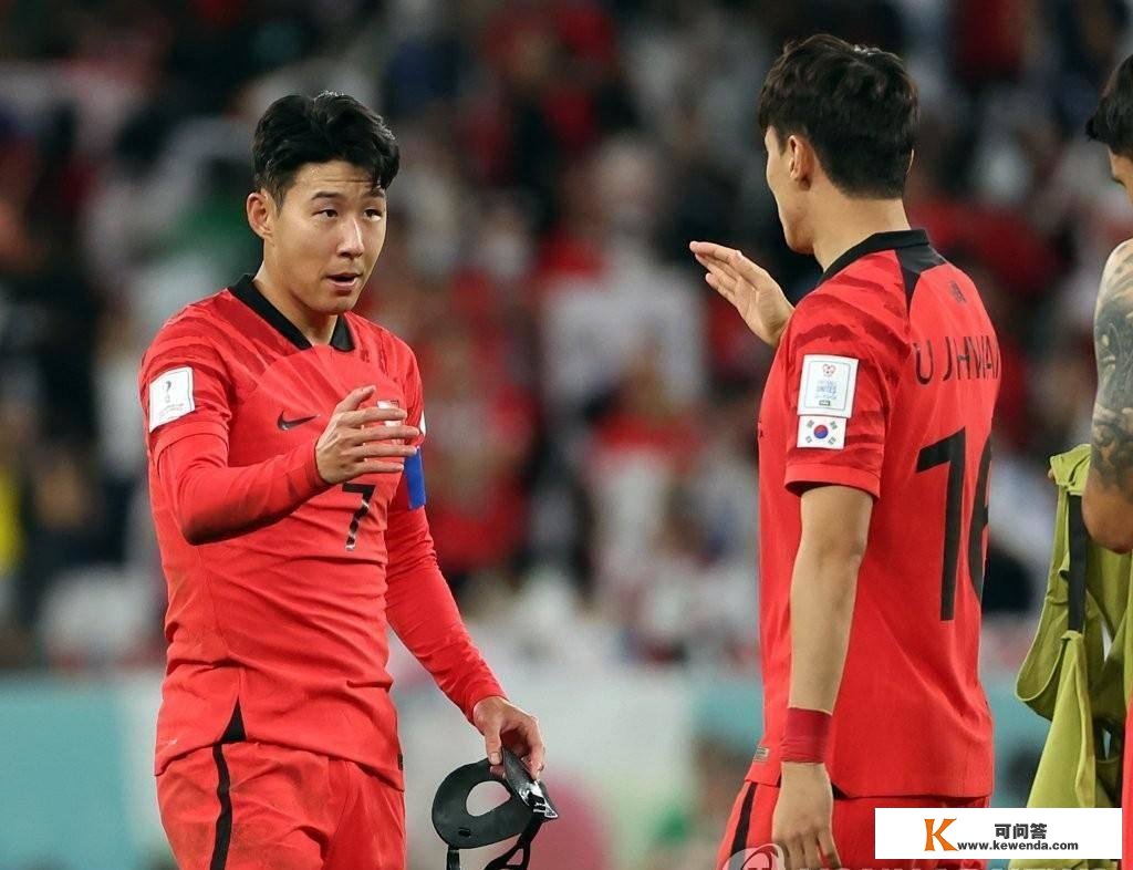 韩媒：韩国队晋级16强的几率仅为小组第三，沙特和日本应该出线