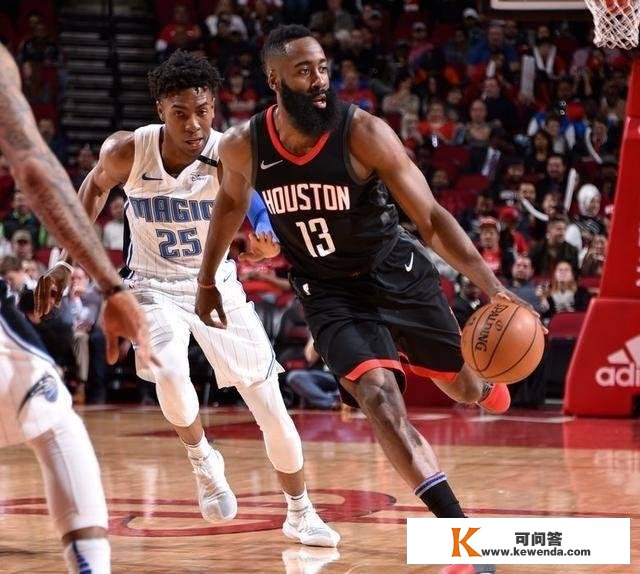 NBA官方最新MVP排行榜！哈登领跑，詹姆斯力压杜库！