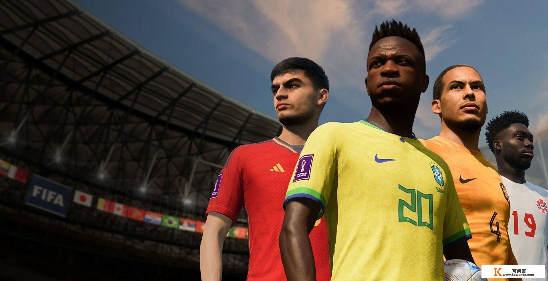 电子足球竞技《FIFA23》将于下周在各平台免费更新世界杯内容