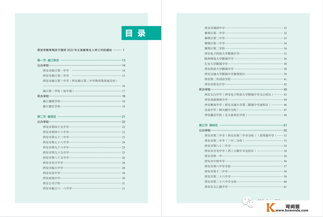 西安小升初必备，【热门学校一本通】内容预告