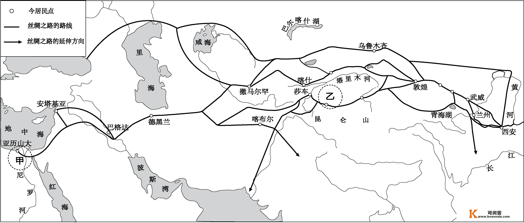 特殊的瓦罕走廊：阿富汗一只约400公里长的大长手，与我国交界