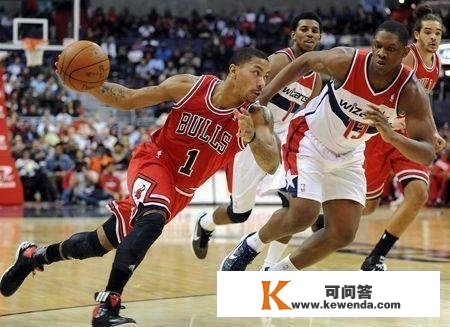 8图看NBA球星打破霎时：谜底一回合晃倒敌手两次，罗斯变向最疯狂