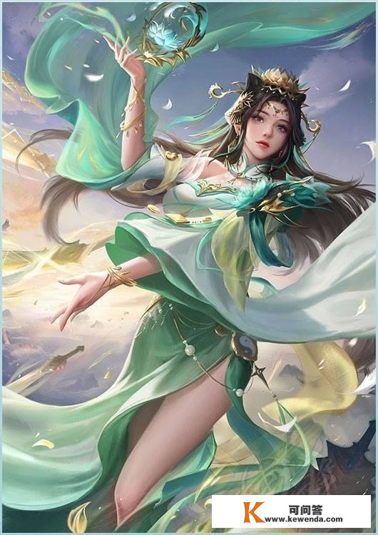 三国杀：清凉出尘！一篇文告诉你，实正的仙女是如何的？