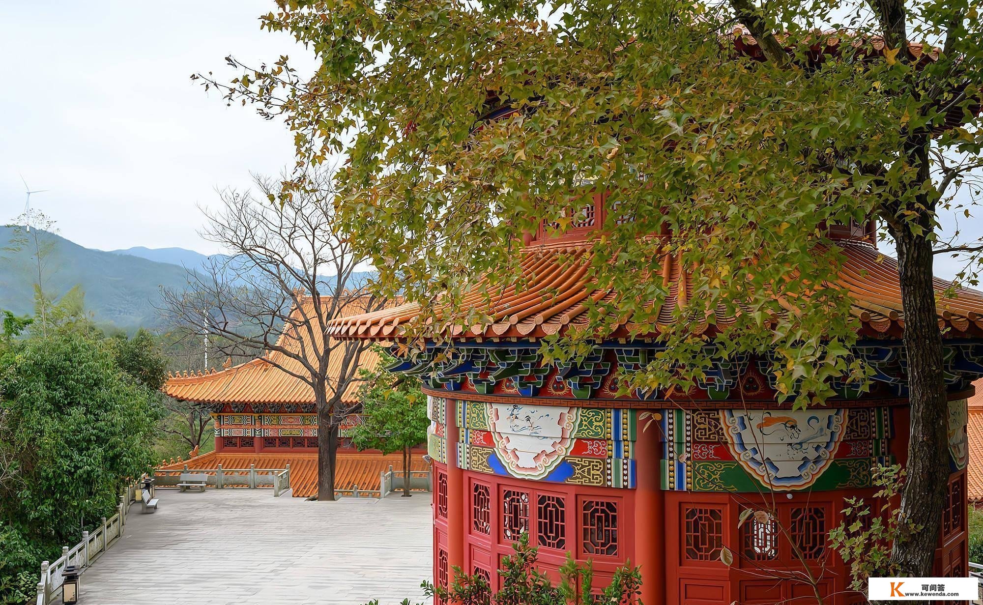 藏在全南高山之巅的天龙山寺，至今400多年汗青，终年香火兴旺