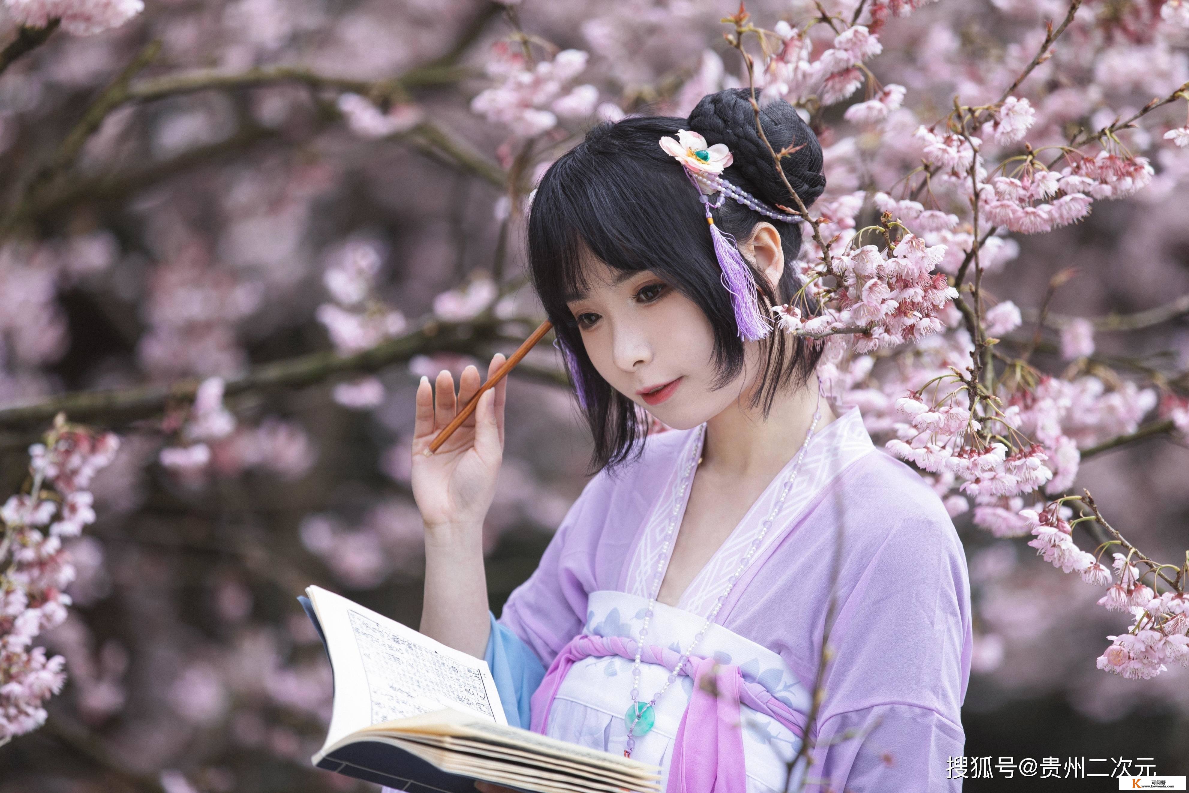 《暖暖环游世界》桃花吟cosplay