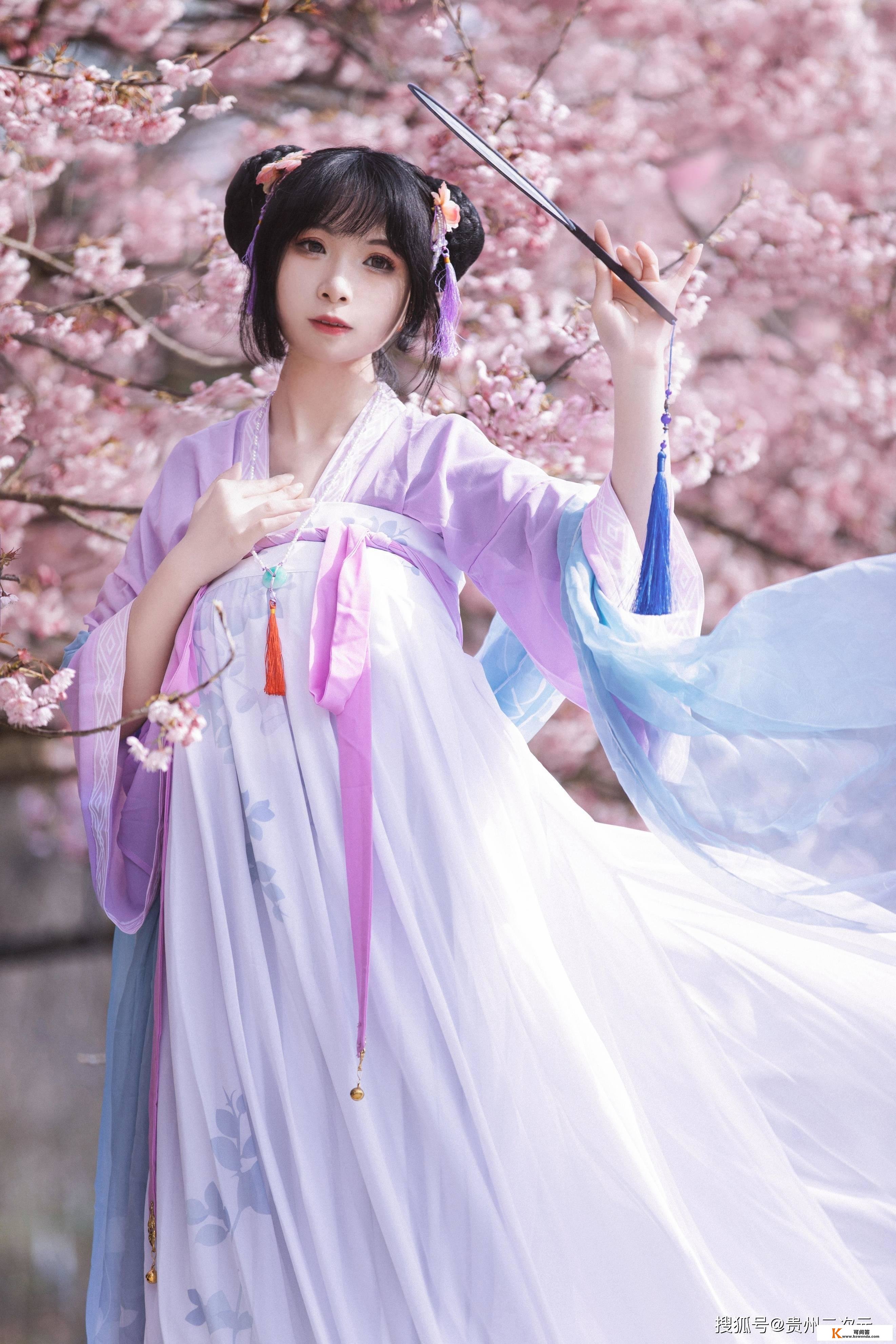 《暖暖环游世界》桃花吟cosplay