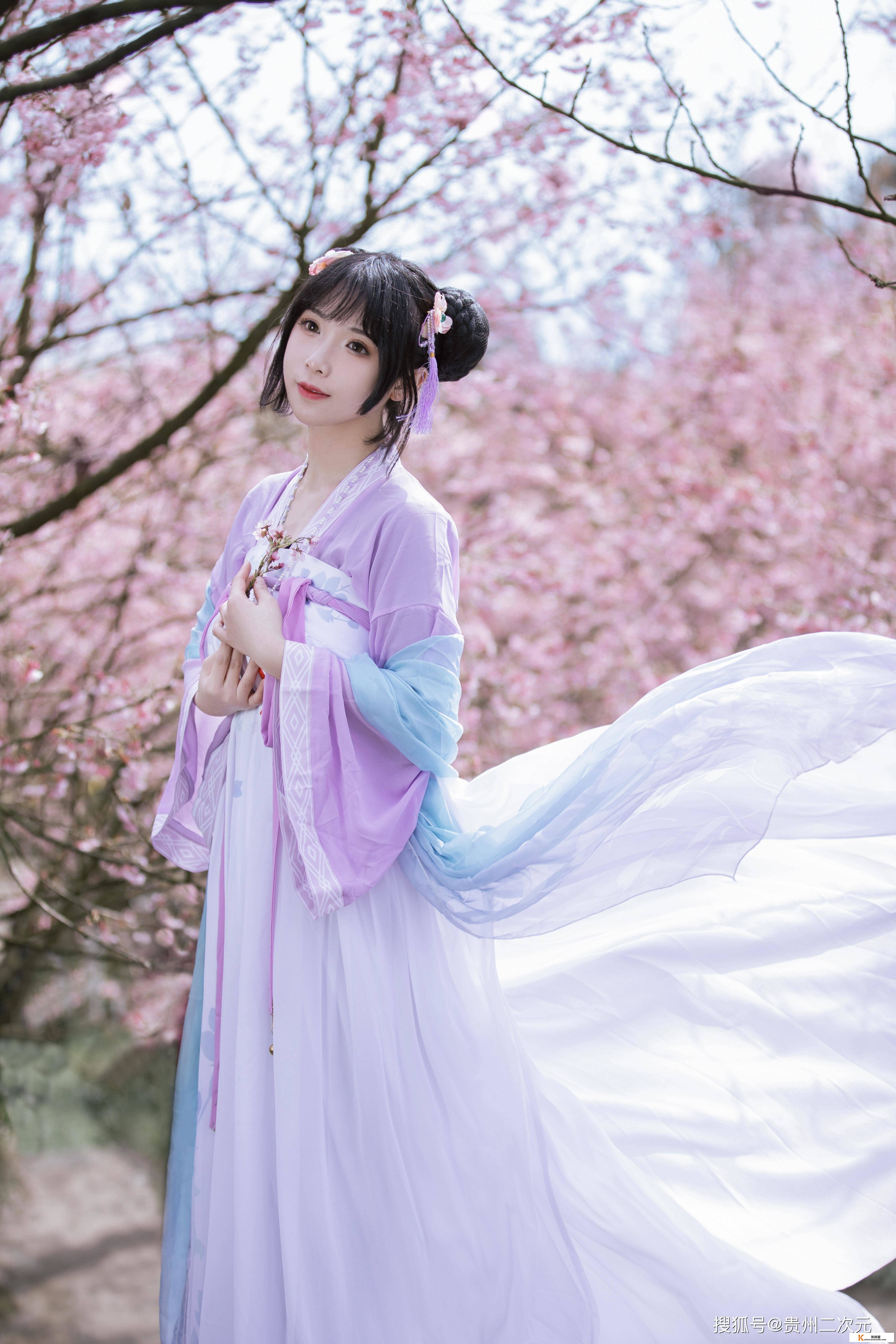 《暖暖环游世界》桃花吟cosplay