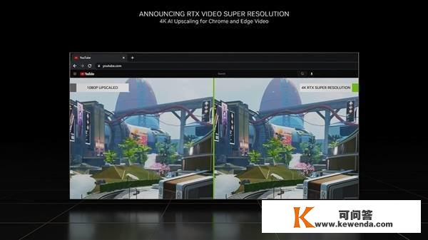 NVIDIA发布RTX视频超分辩率手艺：看视频也有“DLSS”了