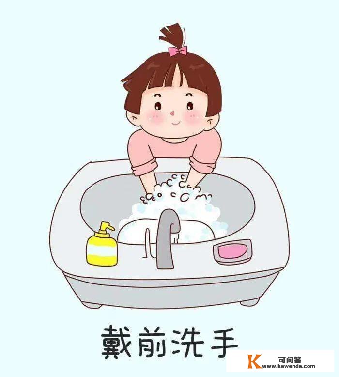 幼儿七步洗手法及口罩带法，看到的幼师和家长都保藏了!