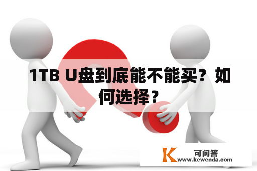 1TB U盘到底能不能买？如何选择？