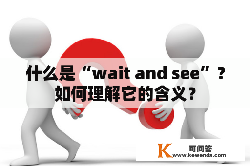 什么是“wait and see”？如何理解它的含义？