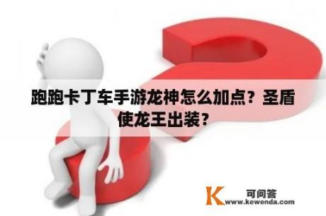 跑跑卡丁车手游龙神怎么加点？圣盾使龙王出装？