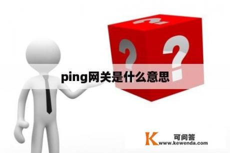 ping网关是什么意思