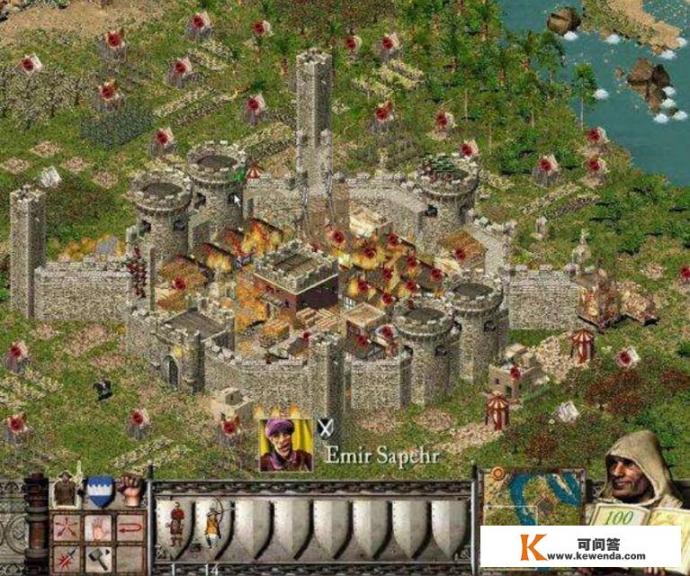 几个玩家在同一个地图然后自己造城墙，兵队，建筑，然后可以去攻打别的玩家的游戏有哪些