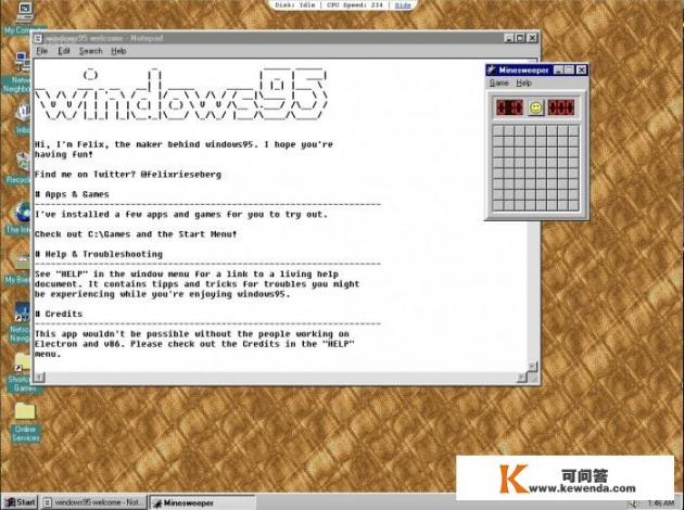 Windows 95 / 98时代有哪些流行的经典游戏和应用程序
