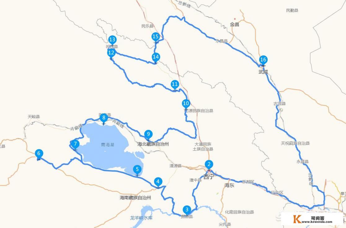 从武威去青海湖旅行，应该如何规划旅行路线