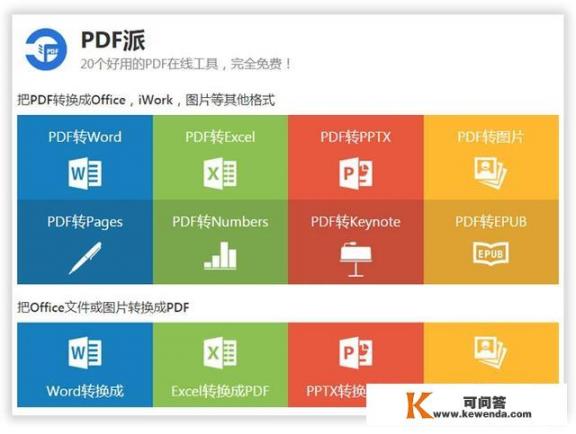 几款免费工具pdf转换成word？