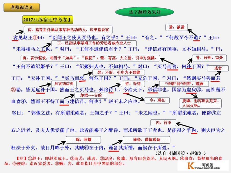 初中文言文学习有什么技巧和方法吗？