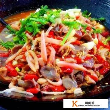黔江干锅鸡杂的正宗做法