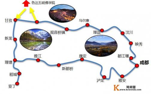 稻城到成都自驾游攻略