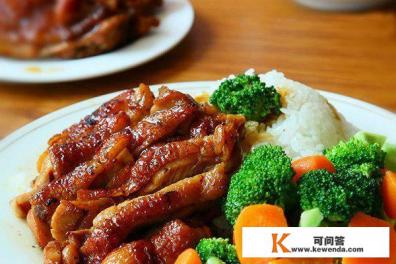 奥尔良鸡腿饭