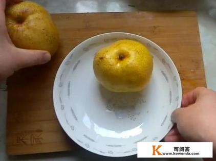 冰糖雪梨做法