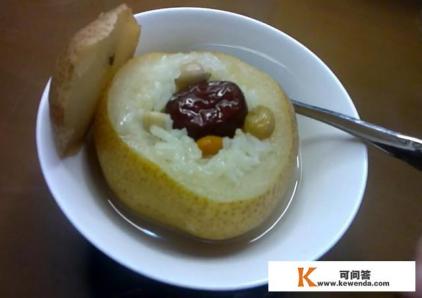 冰糖雪梨做法
