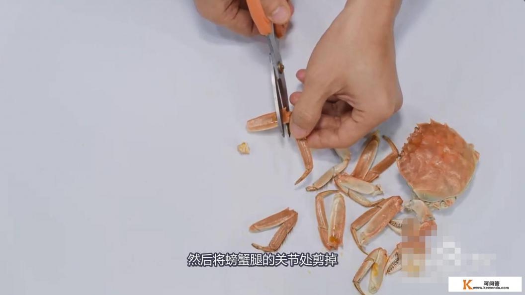 如何吃螃蟹正确方法
