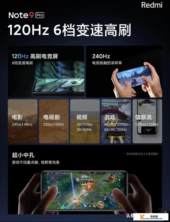 redmi note 9全部参数