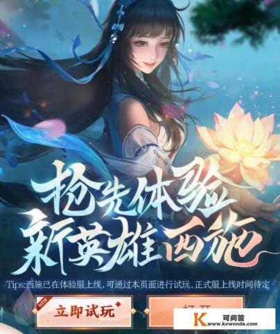 王者荣耀开启网页版西施试玩，只因体验服招募无人参与，人气大量下滑，你如何评价