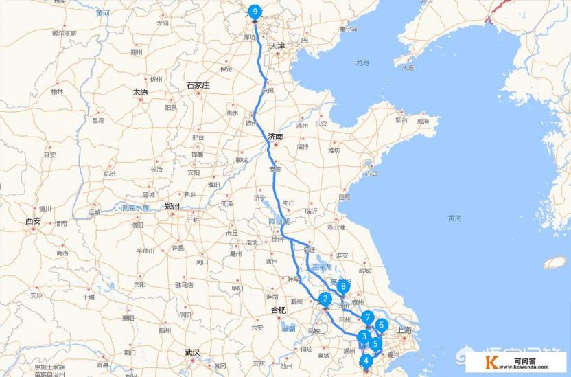 北京自驾游到苏杭7天，如何安排