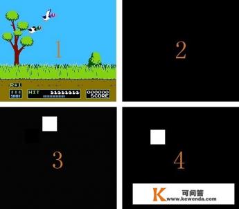 红白机打枪游戏的原理是啥