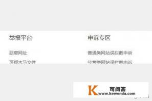 如何举报网页链接